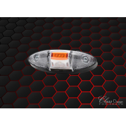 Feu de gabarit LED gauche+droite 12‑24V rouge/orange/blanc