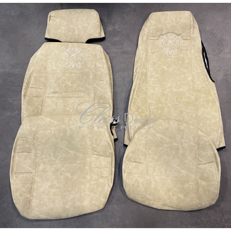 Housses de sièges pour Scania NG Gamme Deluxe Siège Passager Strapontin Housses de sièges pour Scania NG Gamme Deluxe Siège Passager Strapontin