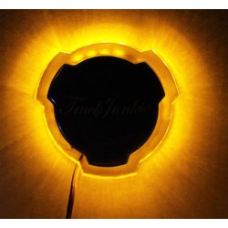 SEUL EMBLÈME ILLUMINÉ - ORANGE - ADAPTÉ POUR SCANIA