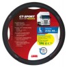 COUVRE VOLANT GT SPORT 46/48 NOIR ET ROUGE COUVRE VOLANT GT SPORT 46/48 NOIR ET ROUGE
