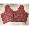 Tapis et Couvre Moteur Gaufré bordeaux pour DAF 106 après 2017