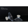 Lot de 2 ventouses M4 x 40mm