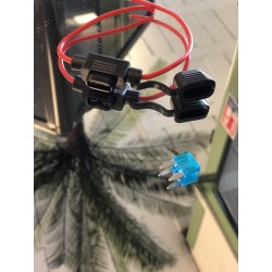 Porte fusible avec mini fusible 15 AMP