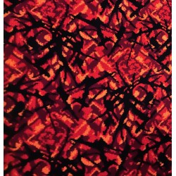 TISSU DANOIS ROUGE AU MÈTRE