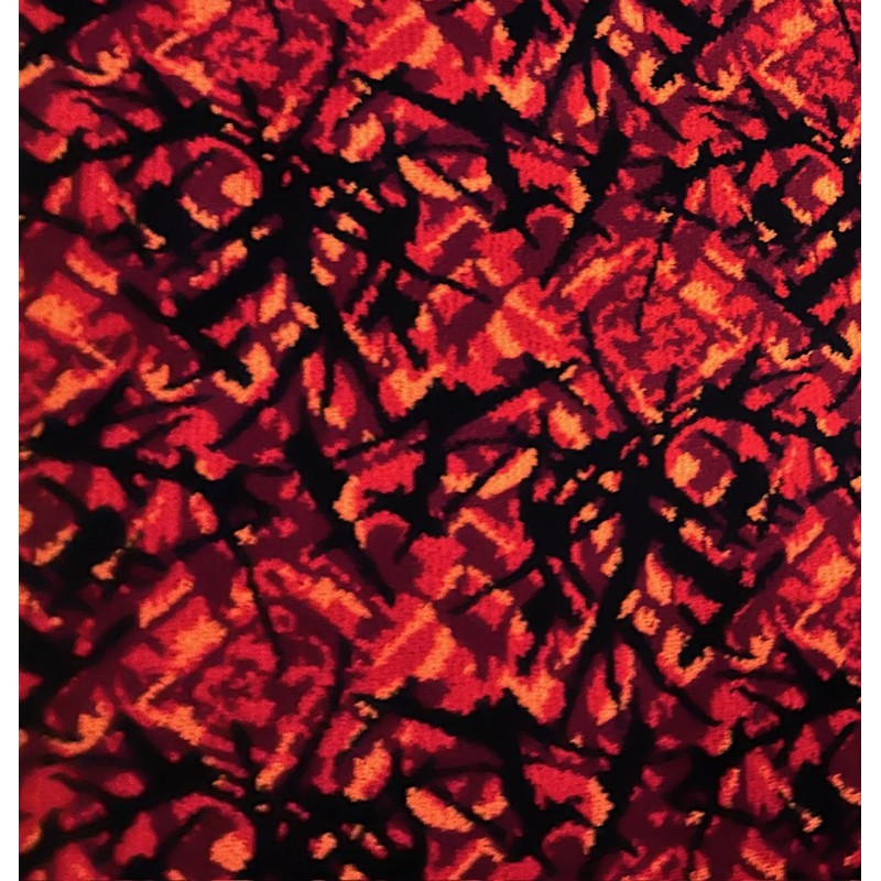 TISSU DANOIS ROUGE AU MÈTRE