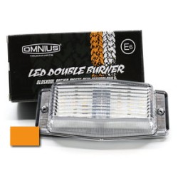 Double-Ampoules à LED Blanc éclairage Orange