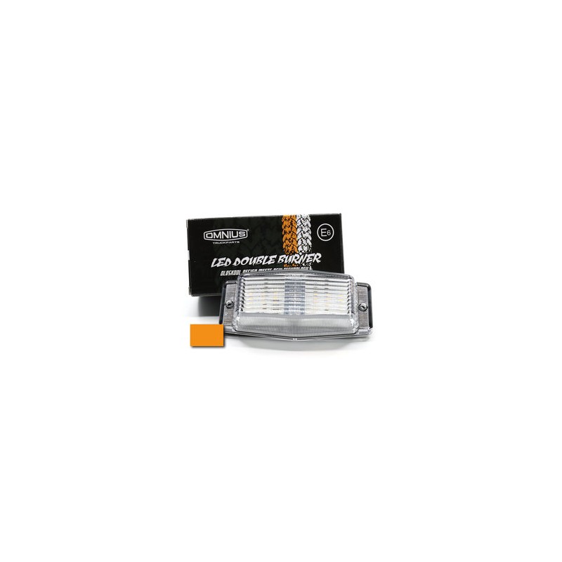Double-Ampoules à LED Blanc éclairage Orange