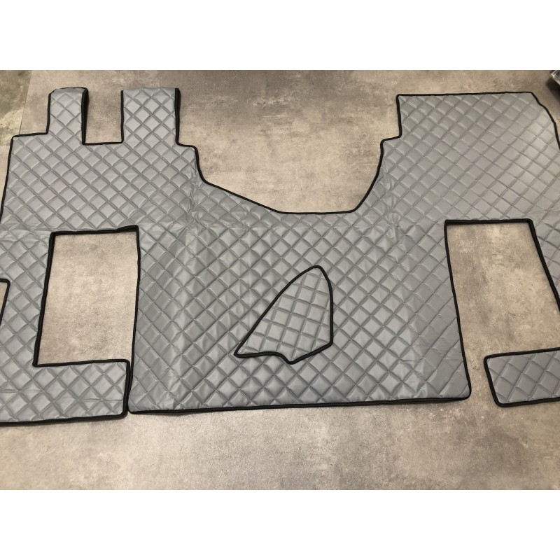 Tapis et Couvre Moteur Gaufré Gris pour Mercedes MP4 passager pneumatique Tapis et Couvre Moteur Gaufré Gris pour Mercedes MP4 passager pneumatique