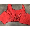 Tapis et Couvre Moteur Gaufré Rouge pour Man TGX après 2021