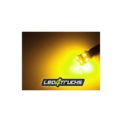 AMPOULE JAUNE - 9XSMD LED 10-30V - BA15S