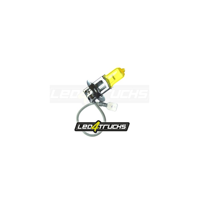 AMPOULE H3 - JAUNE - HALOGEN - 24V - 70W