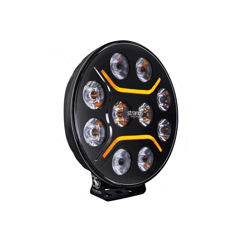 Longue Portée Dark Knight INTENSE 9″ LED