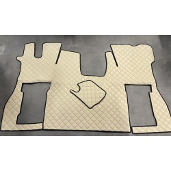 Tapis et Couvre Moteur Gaufré Beige pour Scania NG cabine S passager pneumatique