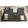 Tapis et Couvre Moteur Gaufré Noir pour Scania NG cabine S passager non pneumatique