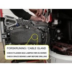 DUAL COLOR + FLASH - FEU DE POSITION SUPPLÉMENTAIRE - PHARE LED SCANIA 2016+