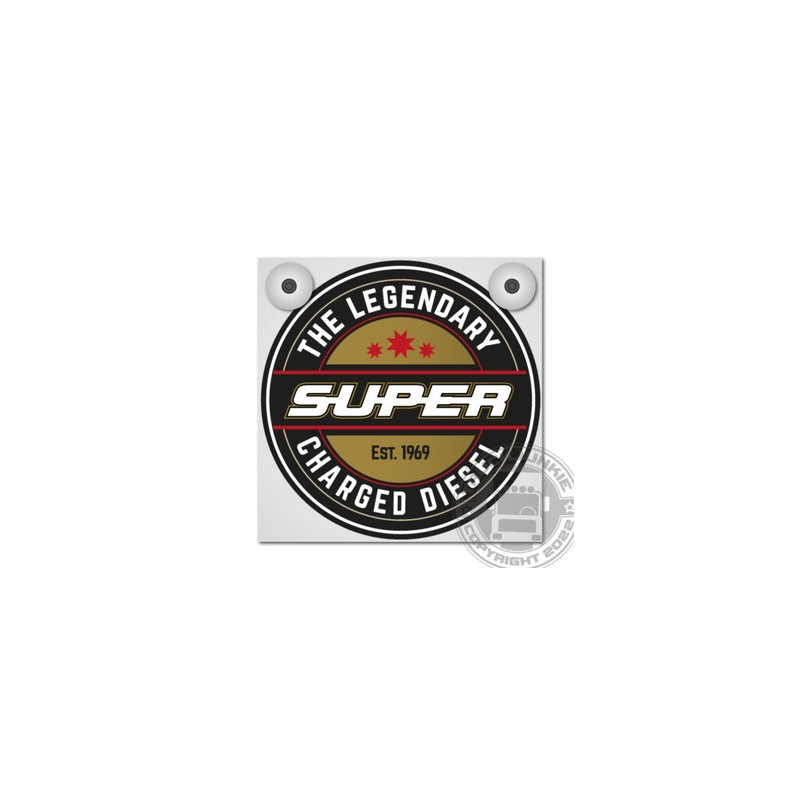 THE LEGENDARY *NEW* - SUPER CHARGED DIESEL - ENSEIGNE LUMINEUSES