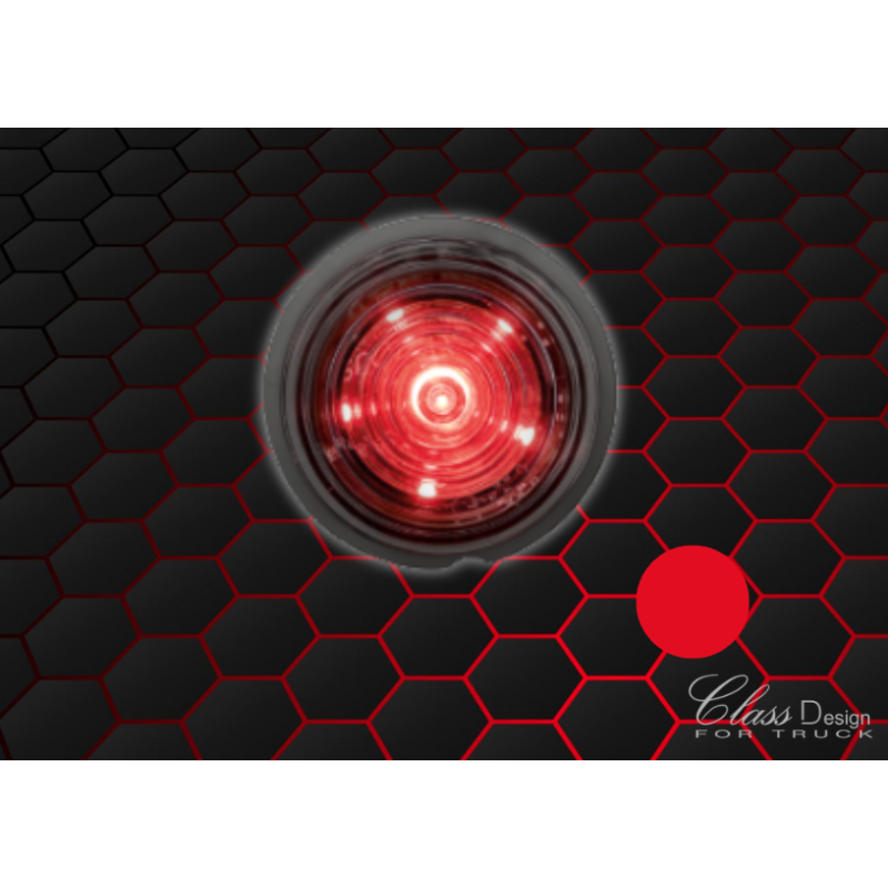 DARK KNIGHT VIKING LED - éclairage rouge