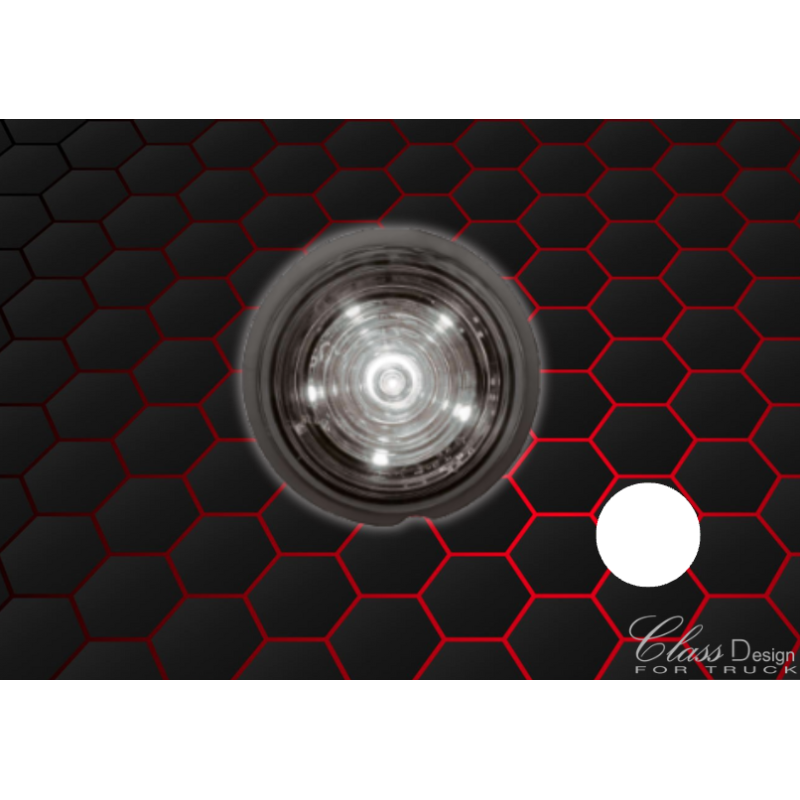 DARK KNIGHT VIKING LED - éclairage blanc