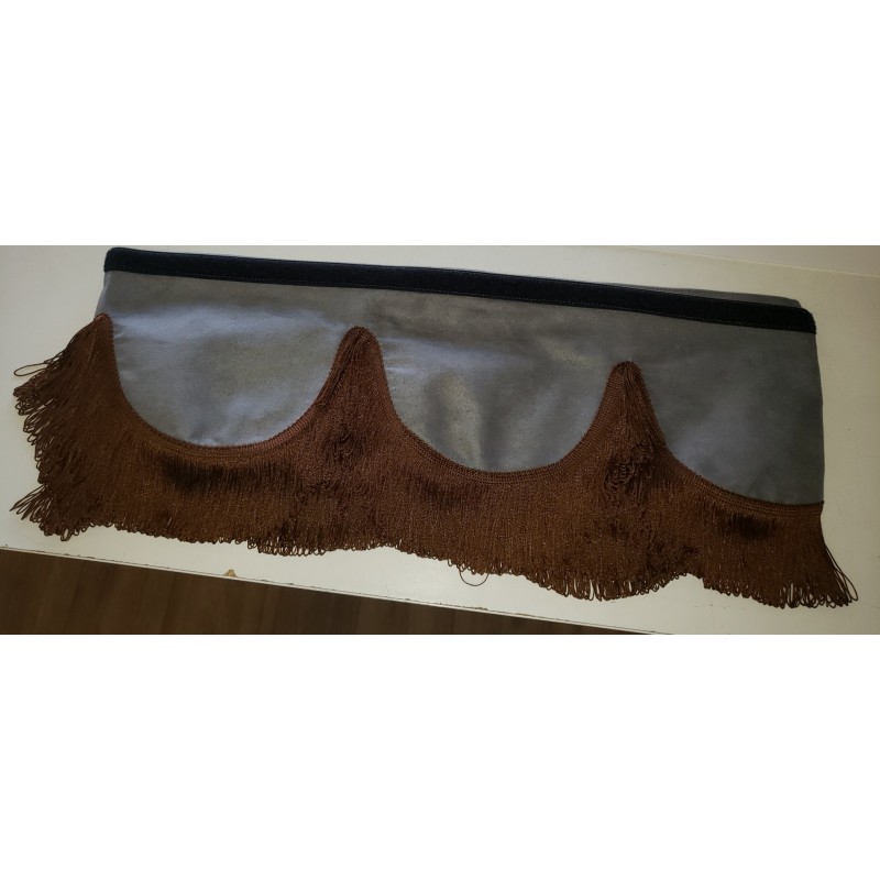 FRANGE GRIS FILS MARRON FRANGE GRIS FILS MARRON