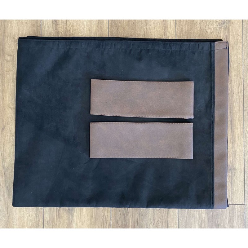 RIDEAUX ALCANTARA NOIR REBORD DELUXE MARRON RIDEAUX ALCANTARA NOIR REBORD DELUXE MARRON