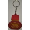 PORTE CLÉ POPPY SILICONE ROUGE