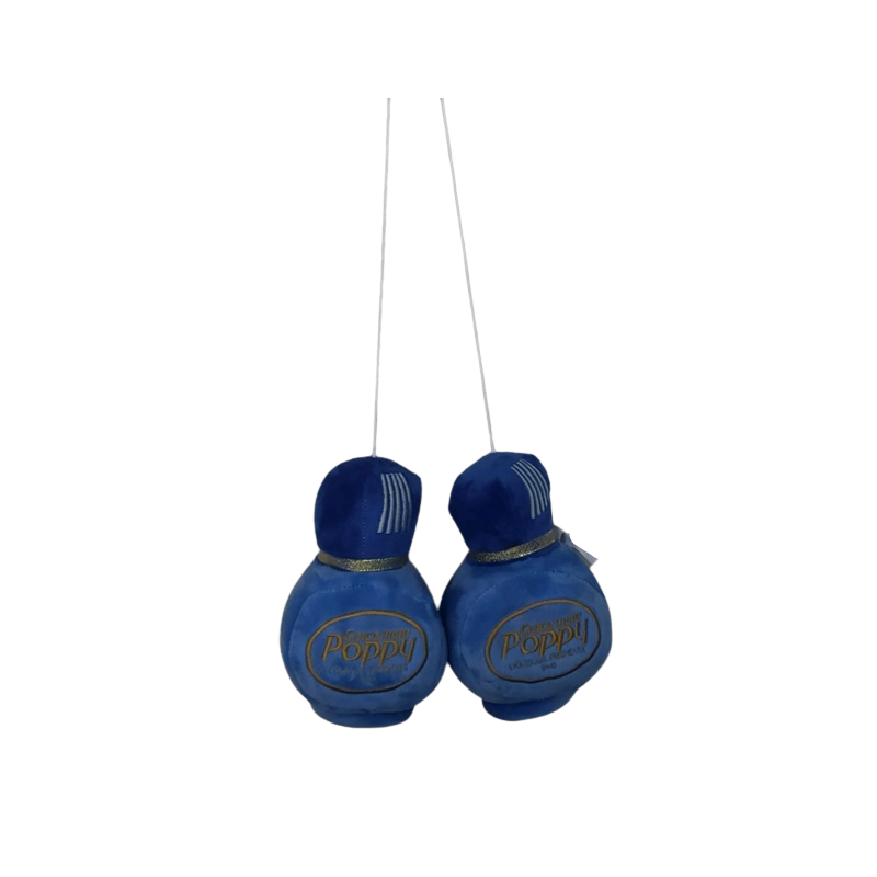 DÉS POPPY BLEU A SUSPENDRE VENDUS SANS VENTOUSE
