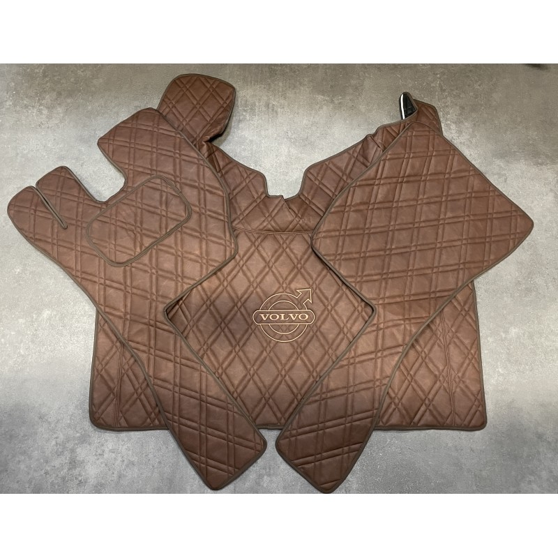 Tapis et Couvre Moteur Volvo FH5 Gamme Deluxe Marron Gaufré Tapis et Couvre Moteur Volvo FH5 Gamme Deluxe Marron Gaufré