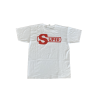 TEE SHIRT SUPER BLANC/ROUGE TEE SHIRT SUPER BLANC/ROUGE