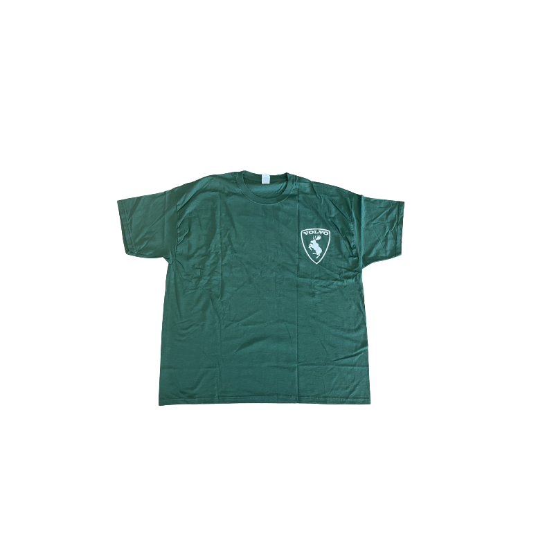 T-SHIRT VOLVO VERT BLANC T-SHIRT VOLVO VERT BLANC