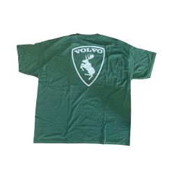 T-SHIRT VOLVO VERT BLANC