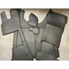Tapis et Couvre Moteur Daf XG/XG+ Strapontin Lisse Noir Contours Noirs