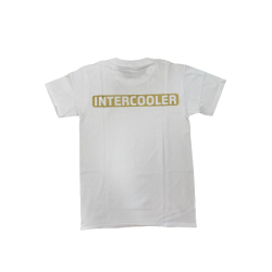 T-SHIRT INTERCOOLER BLANC/OR