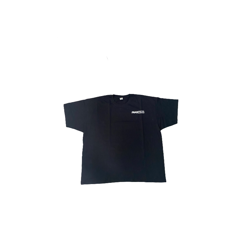 T-SHIRT FAKE TAXI NOIR/BLANC