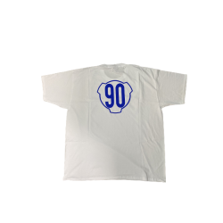 T-SHIRT LIMITATION VITESSE VABIS BLANC/BLEU