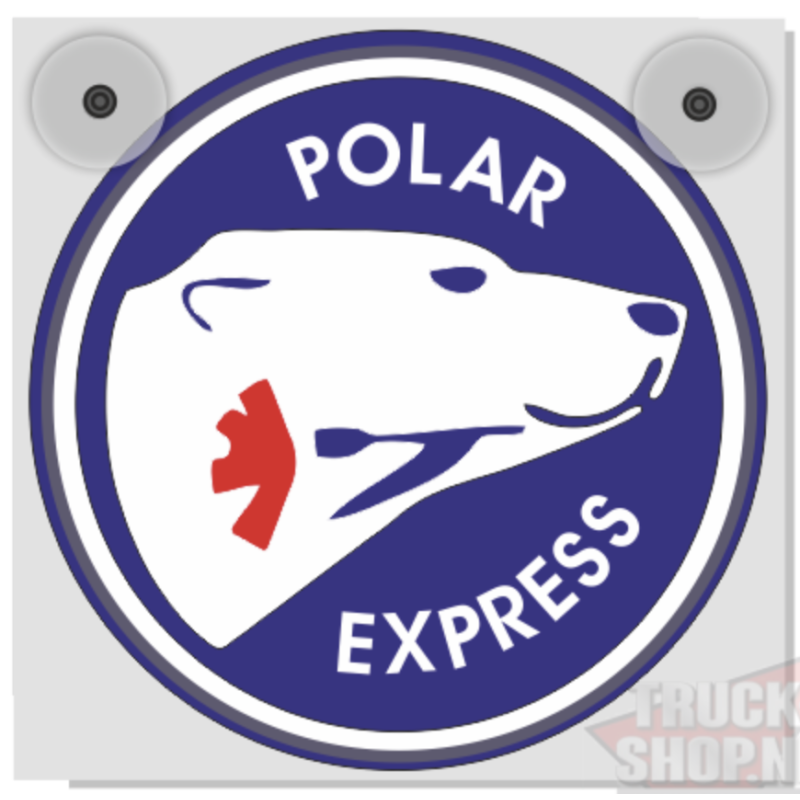ENSEIGNE PARE BRISE POLAR EXPRESS