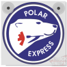 ENSEIGNE PARE BRISE POLAR EXPRESS