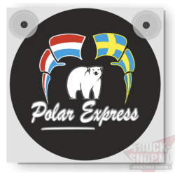 ENSEIGNE PARE BRISE POLAR EXPRESS