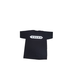 TEE SHIRT NOIR/BLANC VOLVO