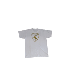 TEE SHIRT BLANC/OR VOLVO