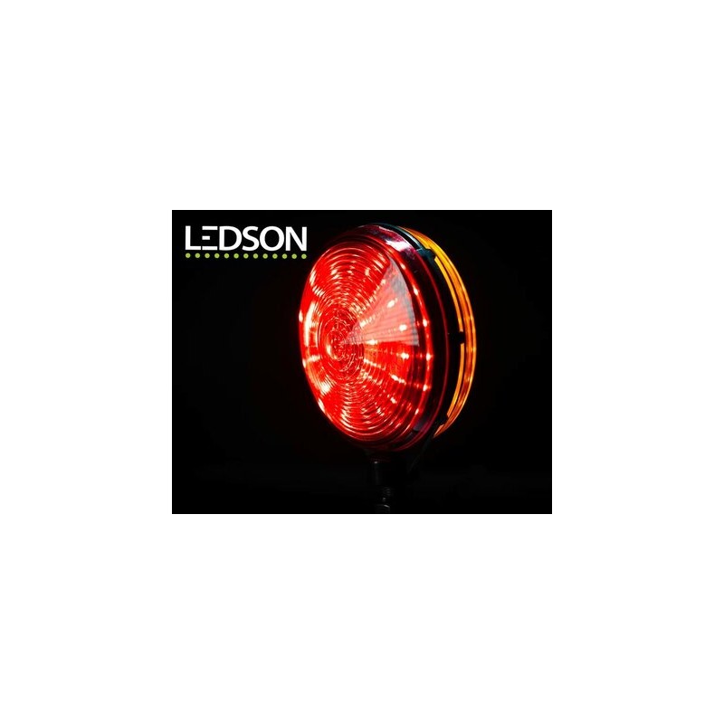 FEU ESPAGNOL A LED ORANGE/ROUGE