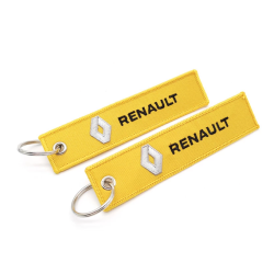PORTE CLÉ RENAULT JAUNE