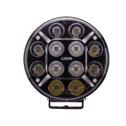 LEDSON - POLLUX9+ STROBE - LED LONGUE PORTÉE AVEC FLASH - FEU DE POSITION BLANC/ORANGE - 120W