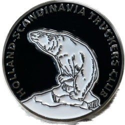 PINS HOLLAND SCANDINAVIA TRUCKERS CLUB NOIR - N°87