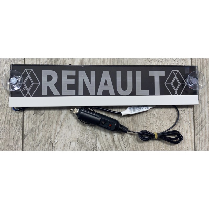 Plaque lumineuse RENAULT