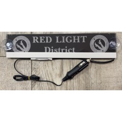 Plaque lumineuse RED LIGHT DISTRICT