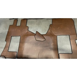 Tapis et Couvre Moteur Lisse Marron pour Mercedes MP4 passager pneumatique
