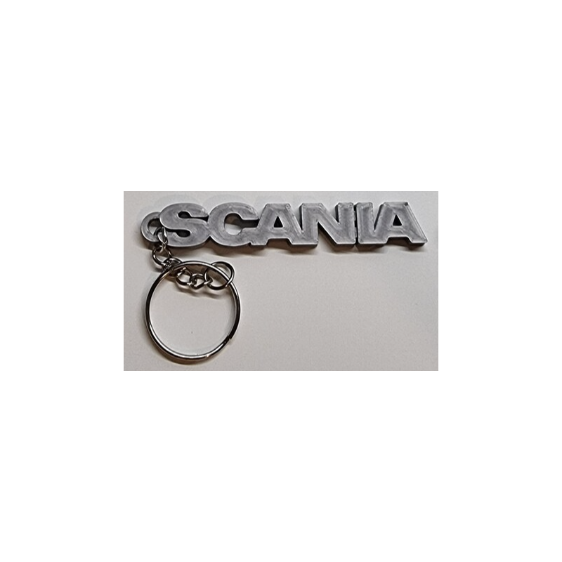 PORTE CLÉ SCANIA ARGENT