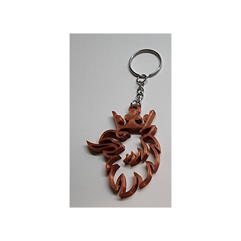 PORTE CLÉ GRIFFON ROUGE