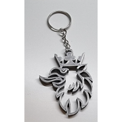 PORTE CLÉ GRIFFON ARGENT