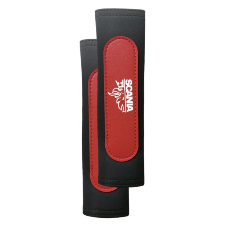 PROTÈGES CEINTURES DEMI GRIFFON NOIR/ROUGE